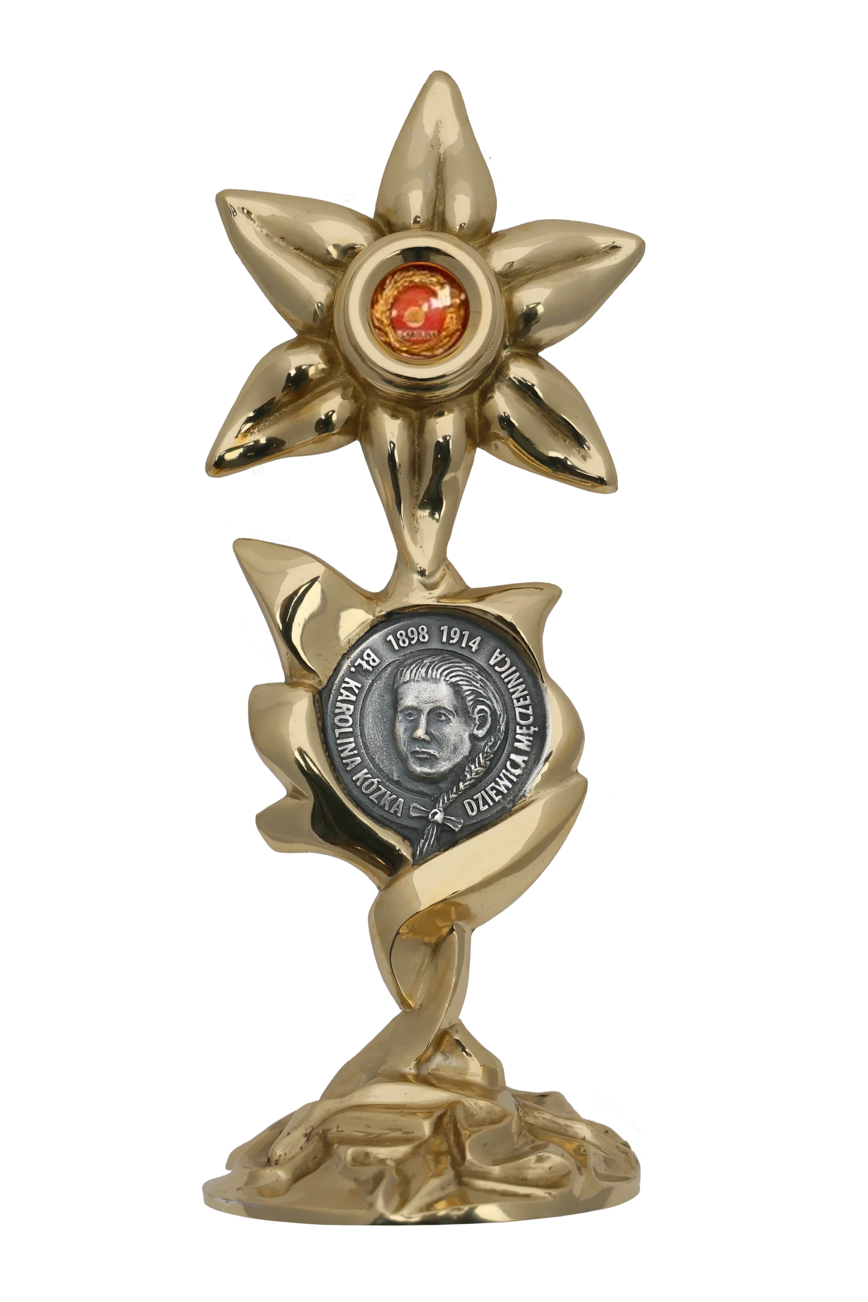 Relikwiarz przechowujący relikwię błogosławionej Karoliny Kózki