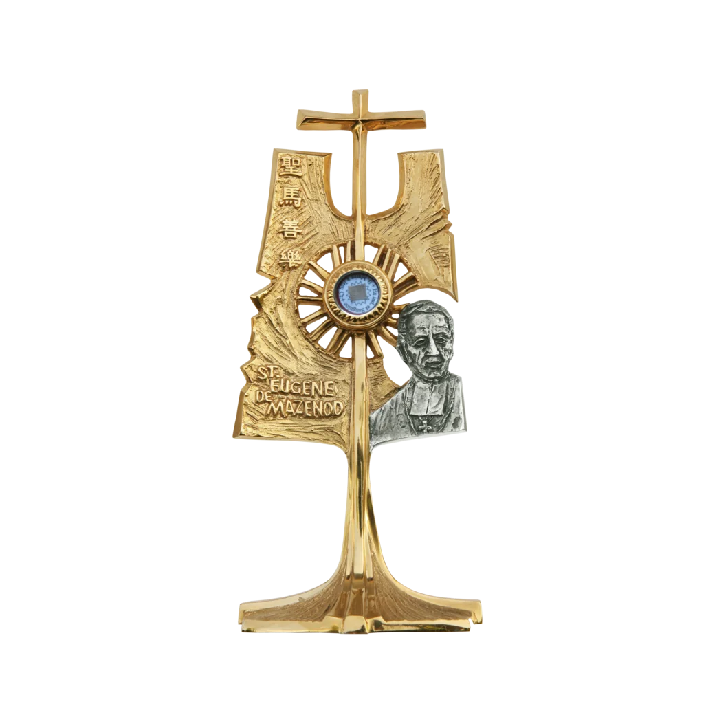 Relikwiarz św. Eugeniusza de Mazenoda z brązu – dzieło sakralne firmy ARTBRASS