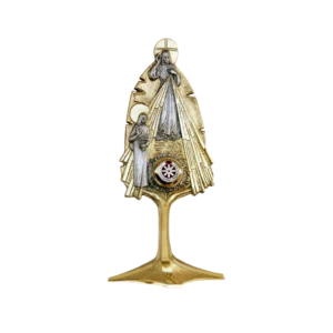 Relikwiarz św. Faustyny Kowalskiej z brązu – artystyczne dzieło sakralne ARTBRASS