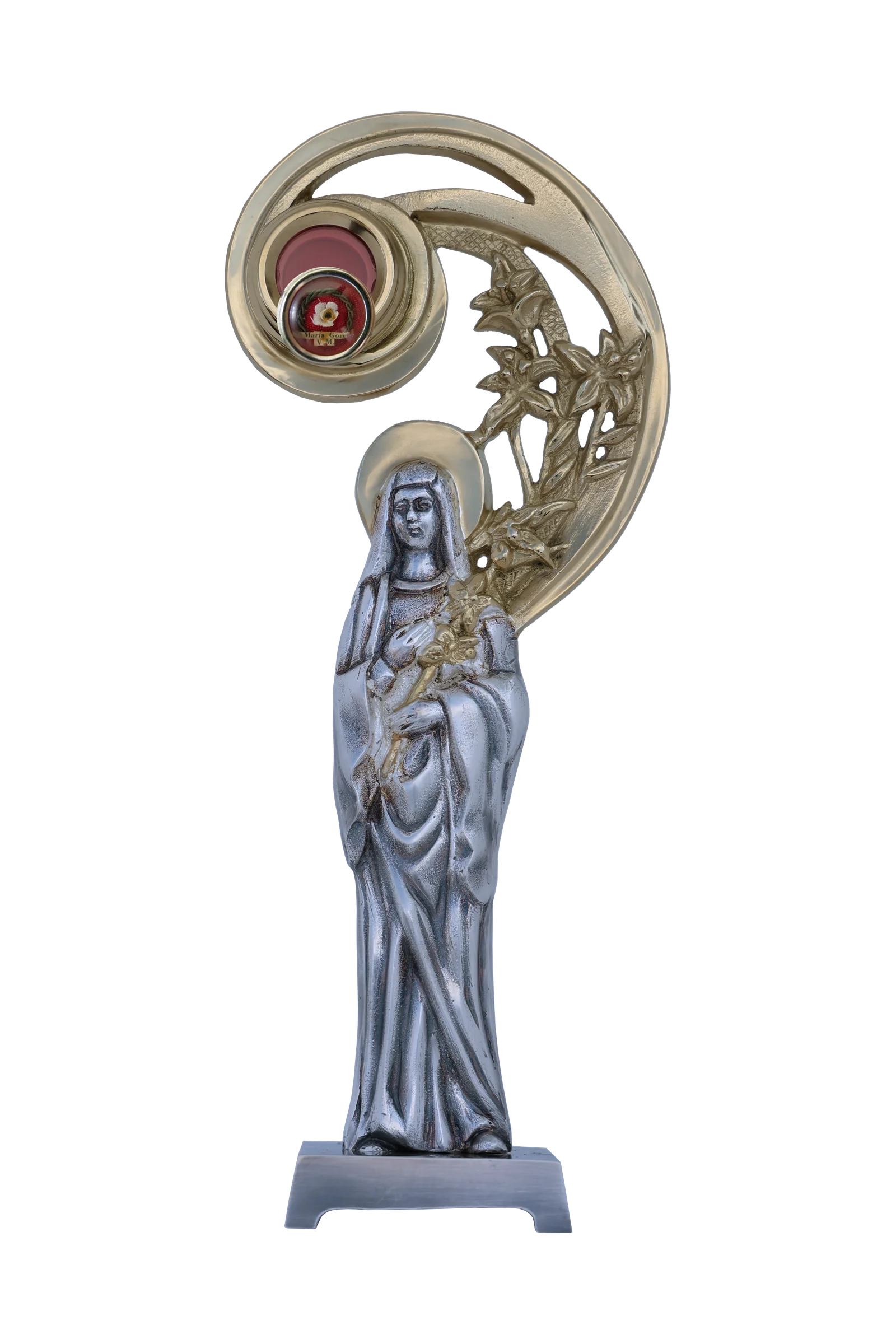 Relikwiarz św. Marii Goretti – patronki młodzieży, czystości i przebaczenia.