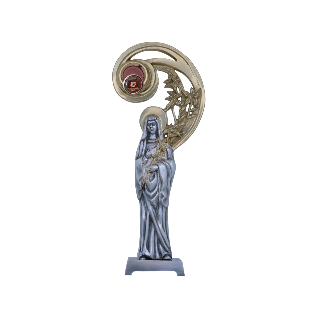 Relikwiarz św. Marii Goretti – patronki młodzieży, czystości i przebaczenia.